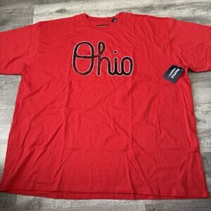 Profile Varsity Ohio State Buckeyes T-Shirt Mens 5XL Big & Tall Red OHIO Tee NEW
